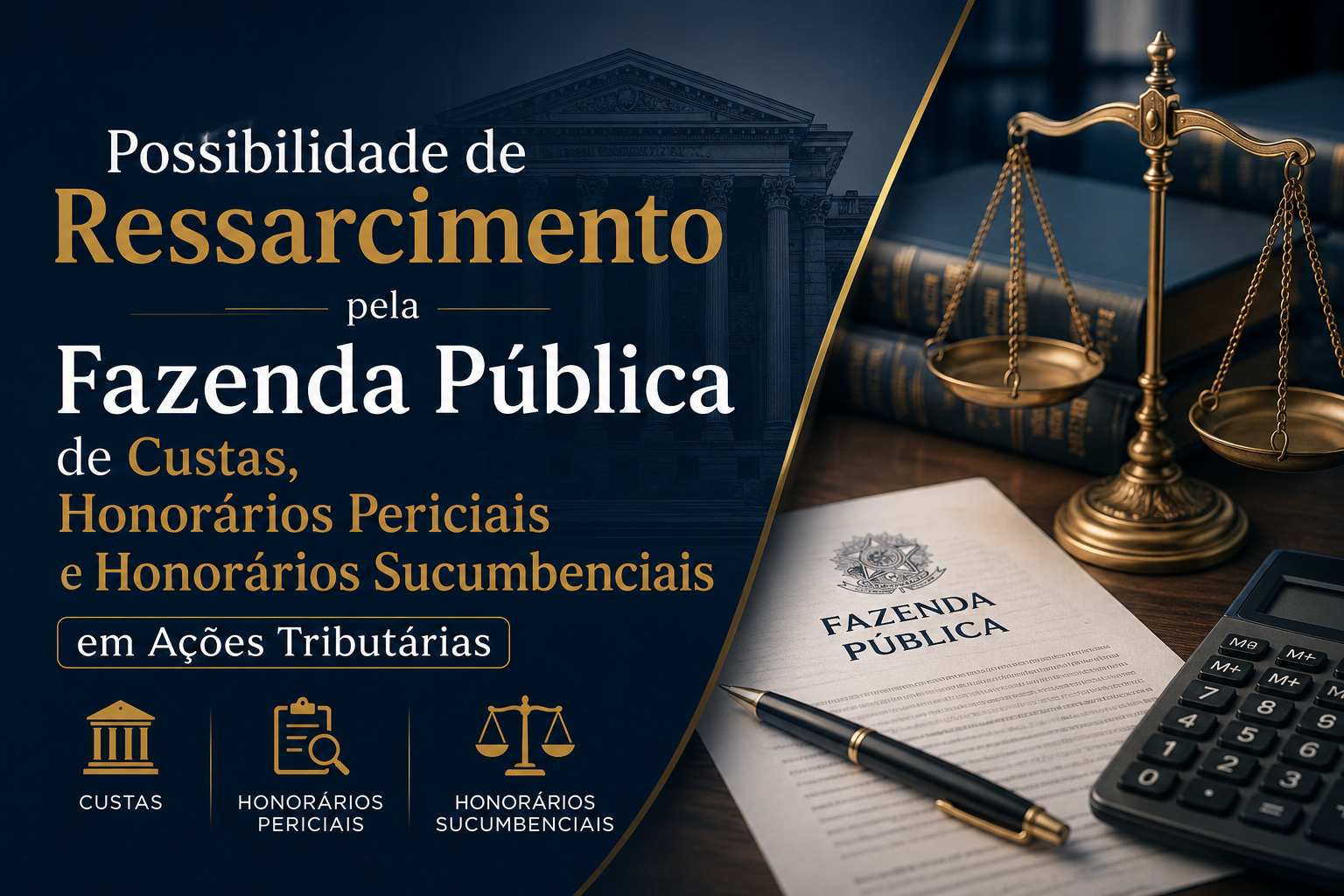 Ressarcimento pela Fazenda Pública em ações tributárias