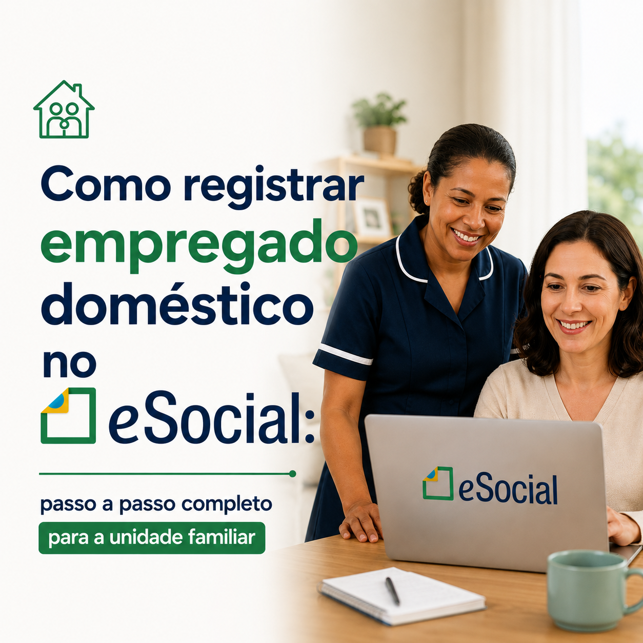 Como registrar empregado doméstico no e-Social passo a passo
