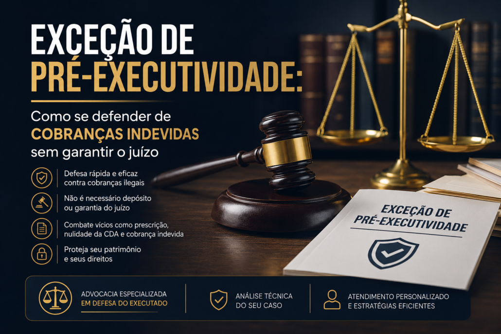 Exceção de Pré-Executividade para defesa em execução