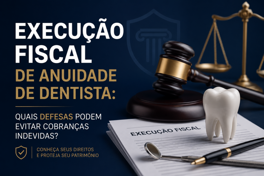 Execução fiscal de anuidade de dentista