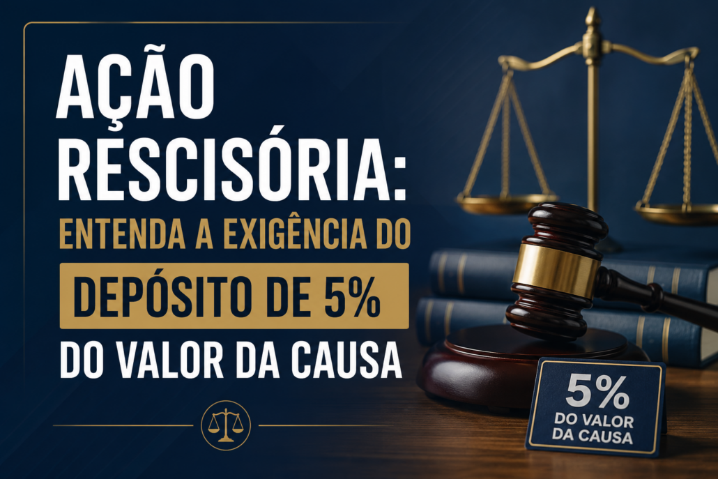 Depósito de 5% na ação rescisória