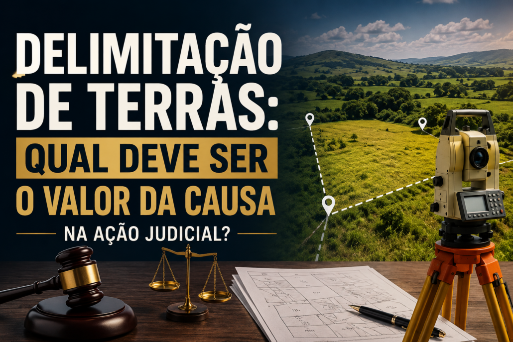 Valor da causa em delimitação de terras