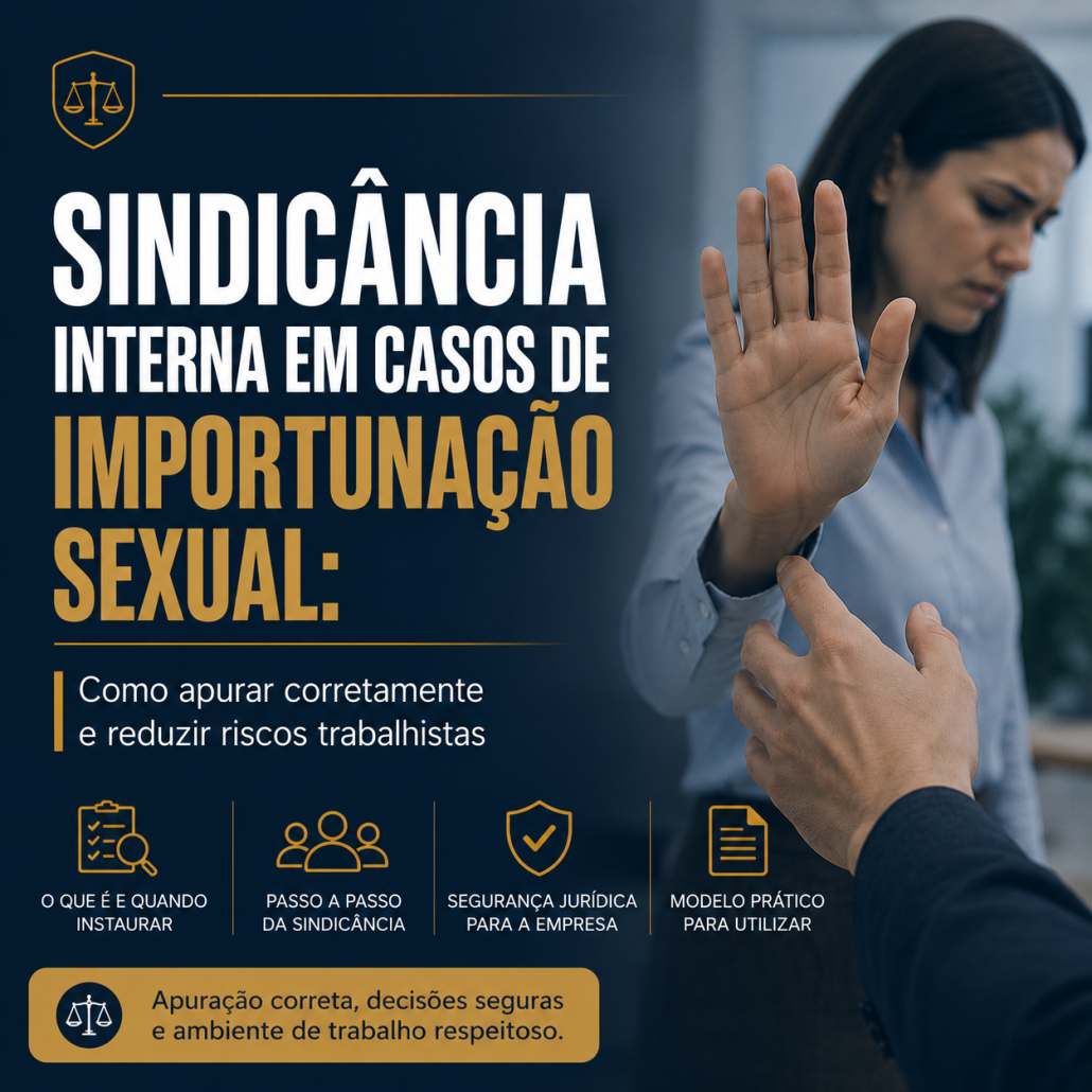Sindicância por importunação sexual